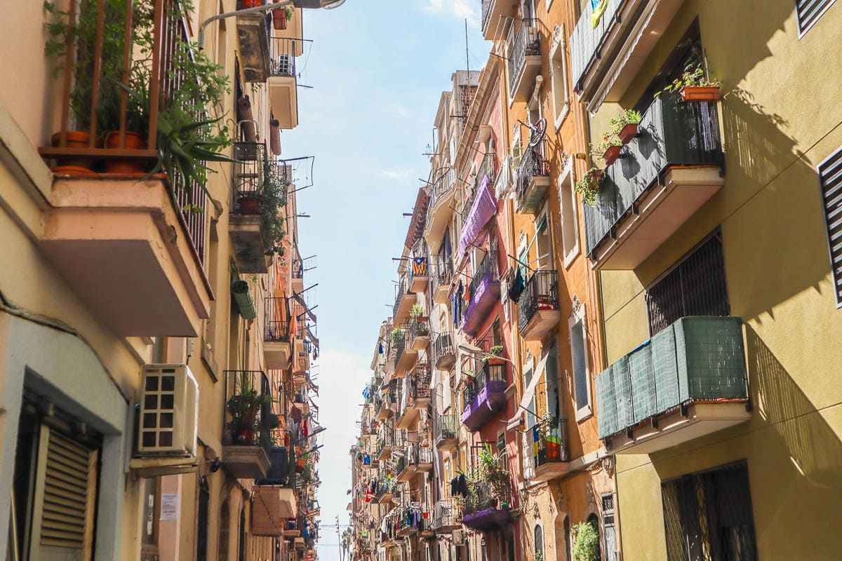 streets in barcelona