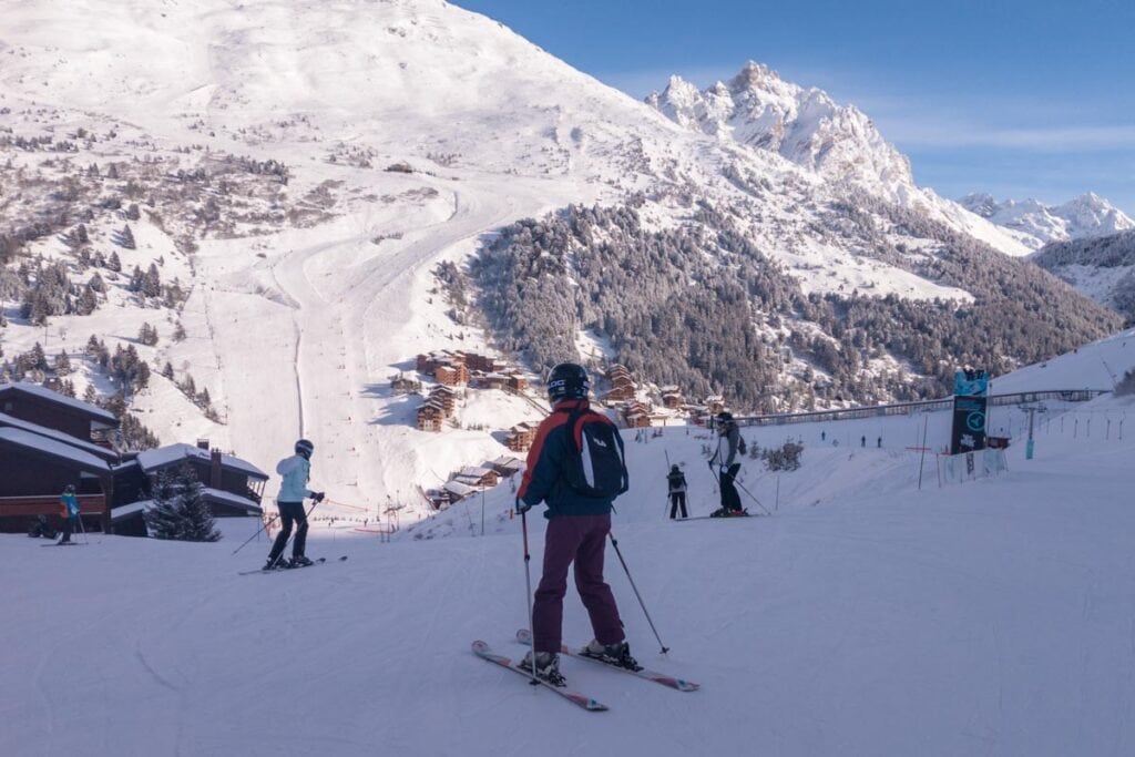 green run in meribel