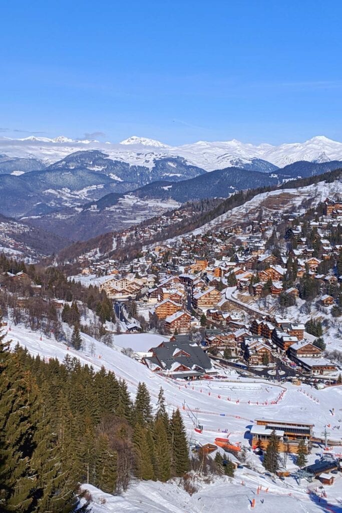 how much does skiing in meribel cost