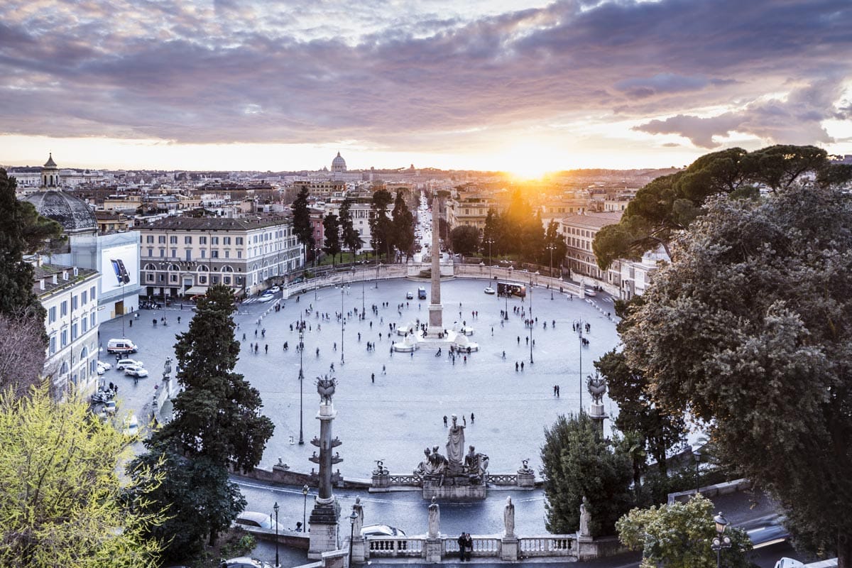 ice skating in rome