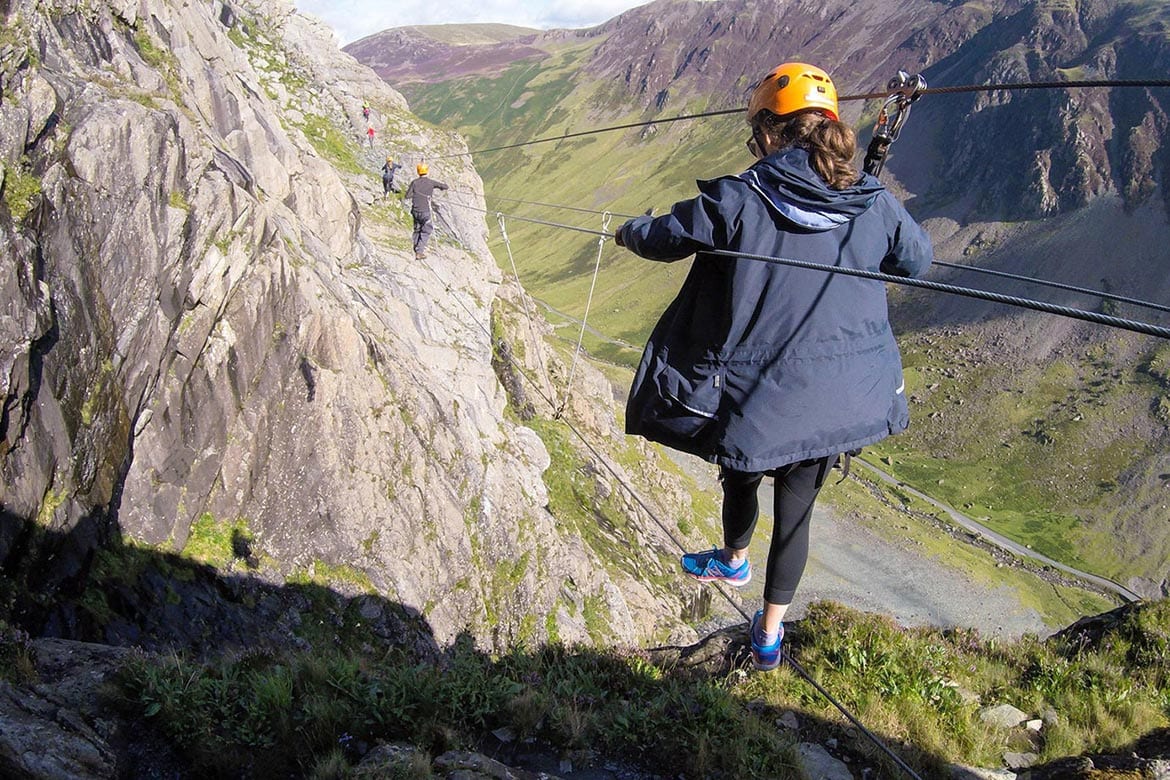 via ferrata lake district