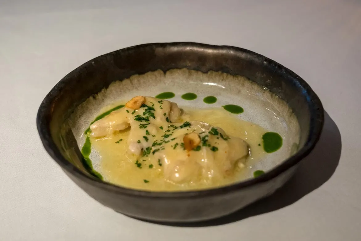 fish course ametsa