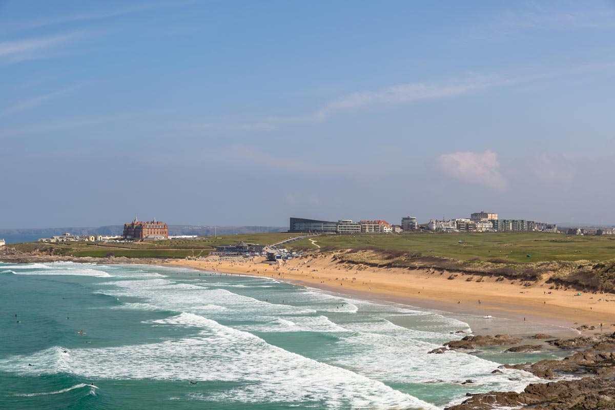 surfing at fistrall beach