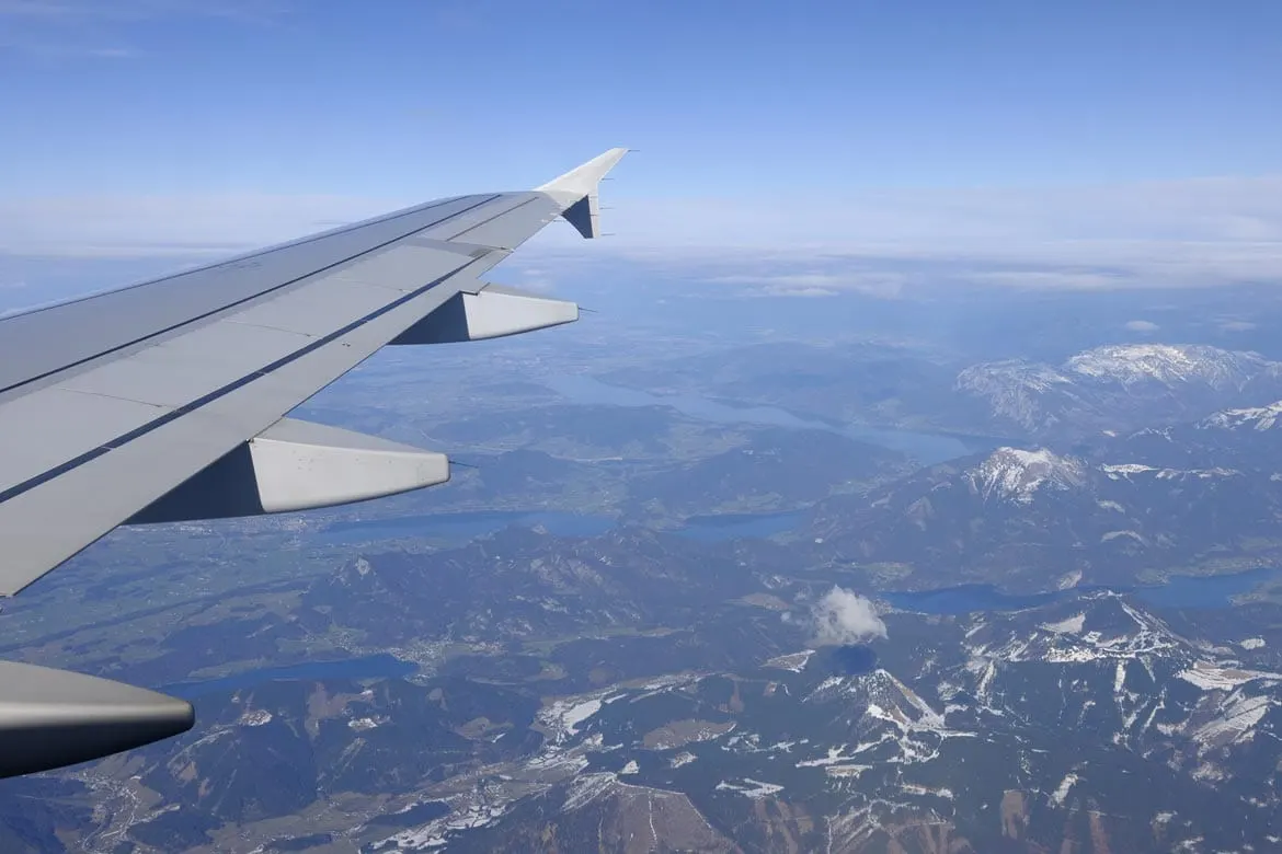 flying to salzburg