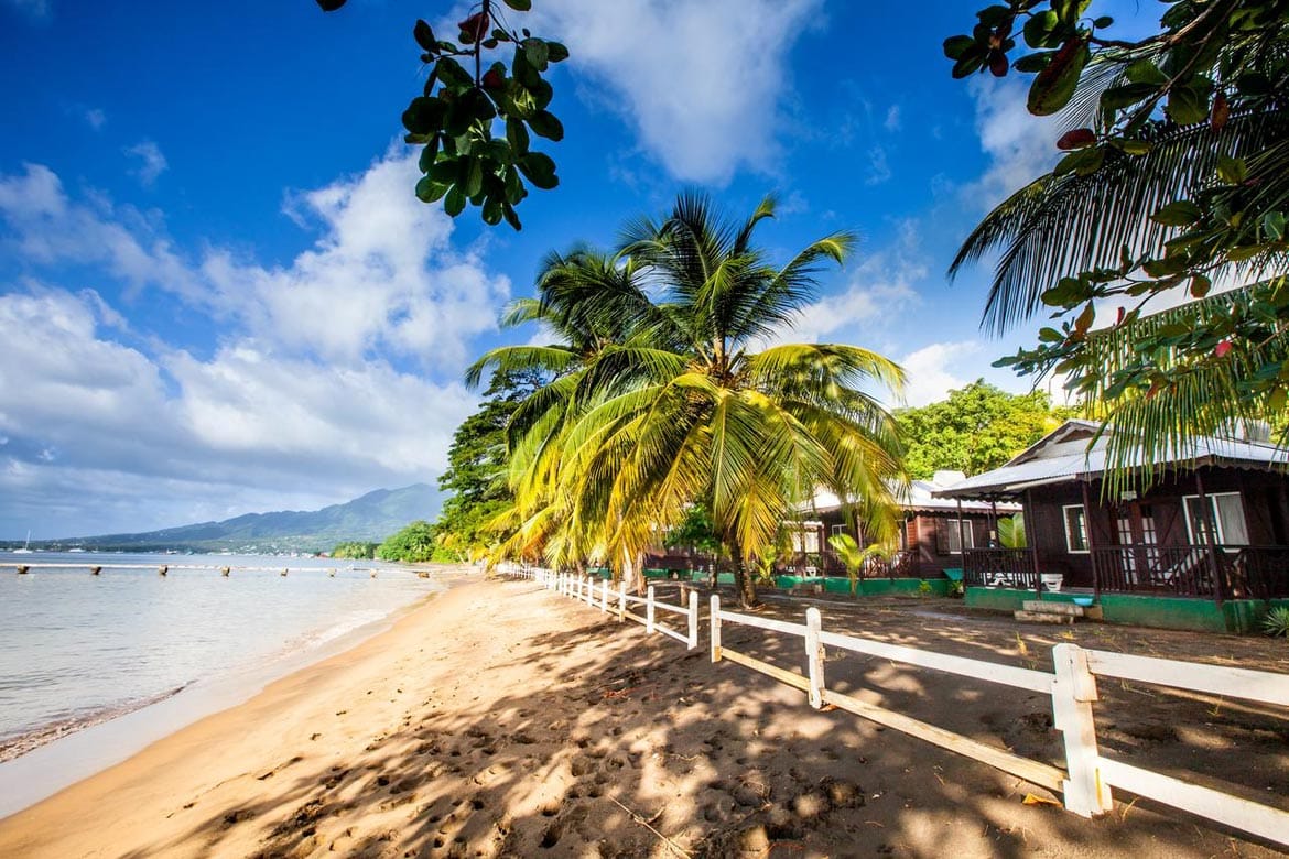 picard beach cottages dominica