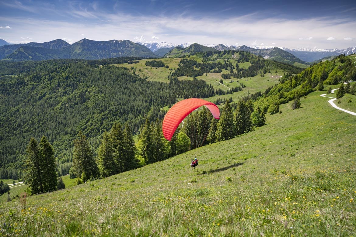 paragliding in tirol