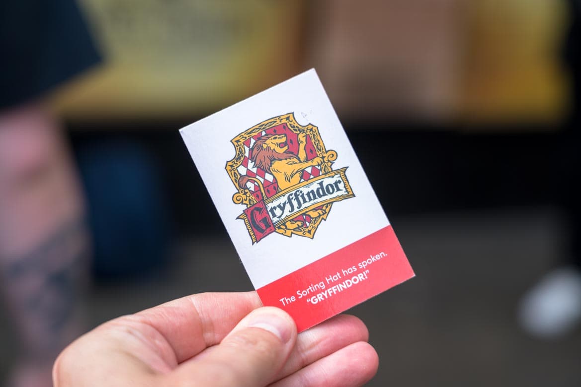 gryffindor card