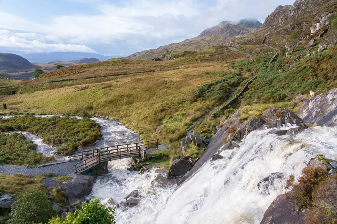 cwmorthin waterfall