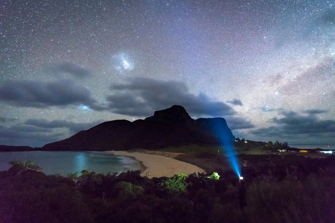 night photography lord howe