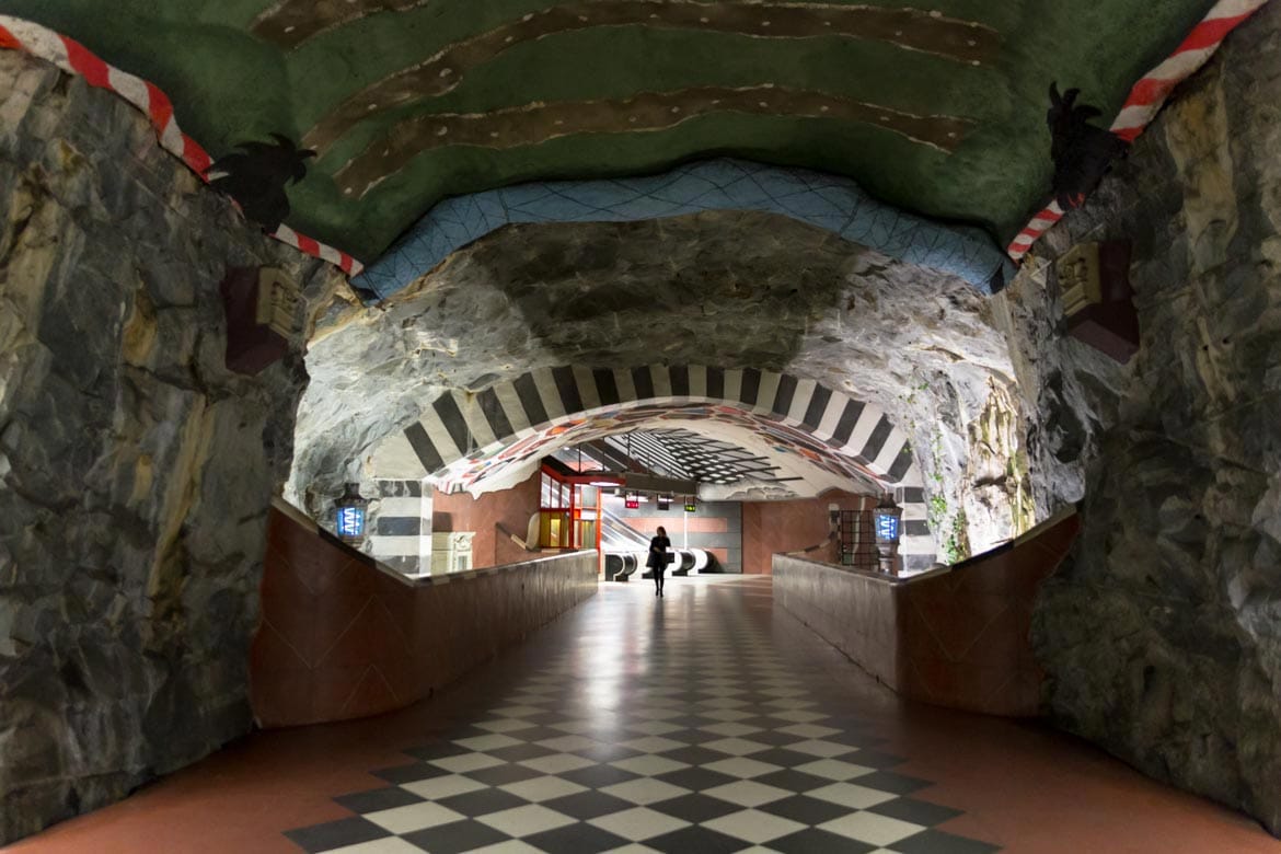stockholm metro station