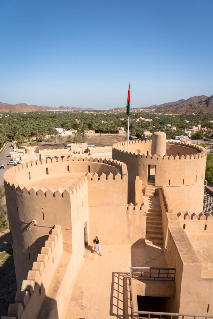 ancient fort in oman