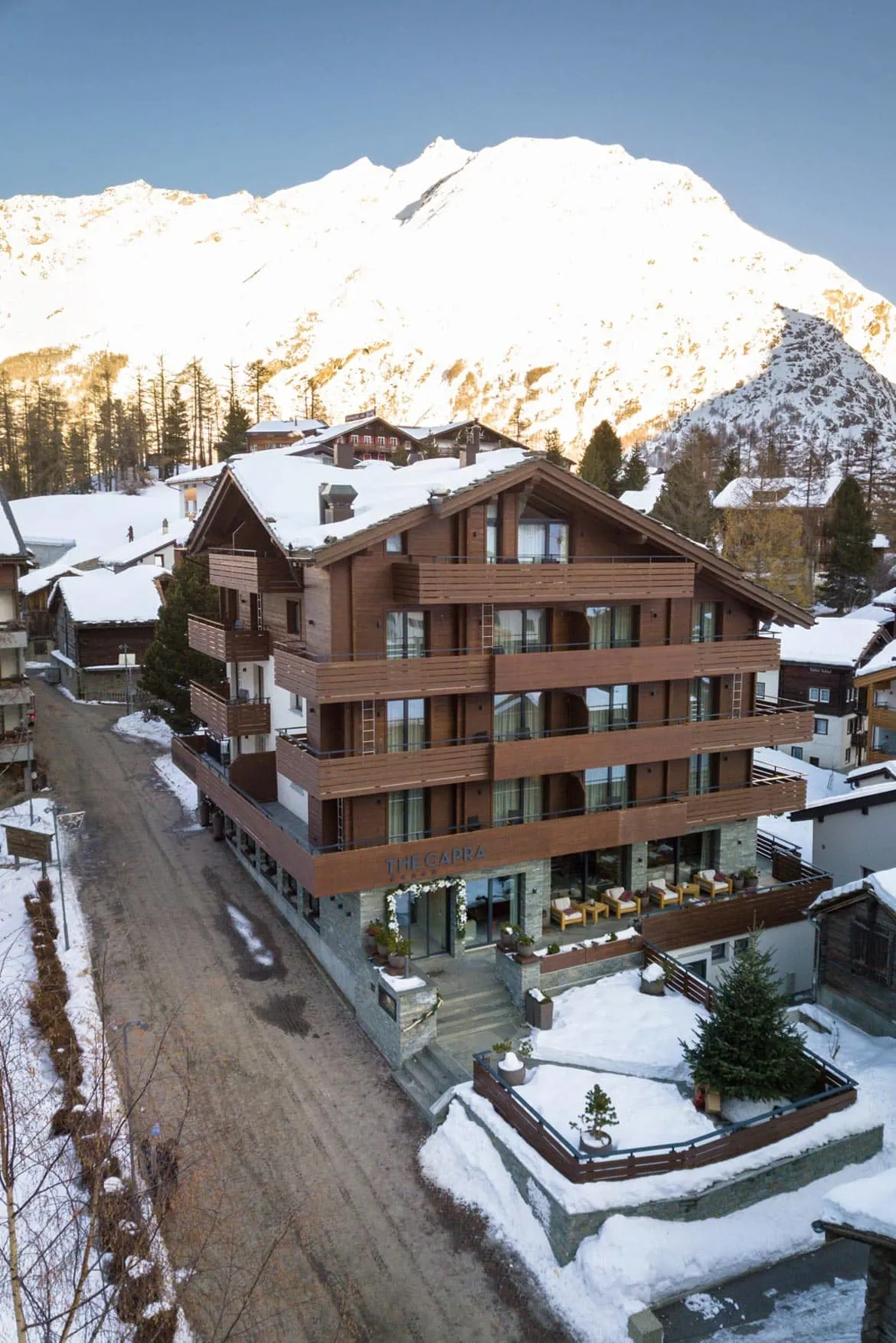 the capra hotel saas fee