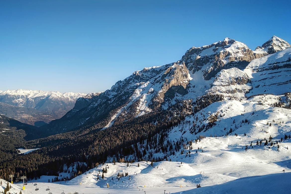 best skiing in trentino