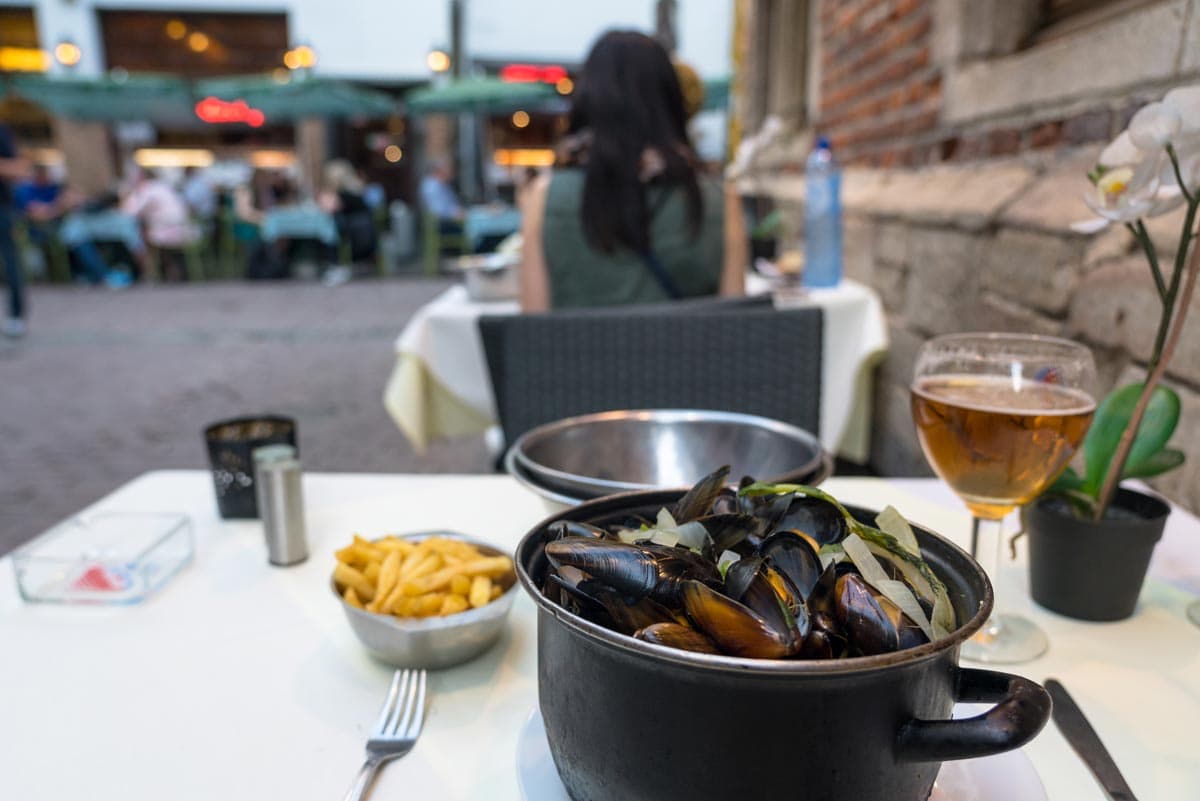 moules frites