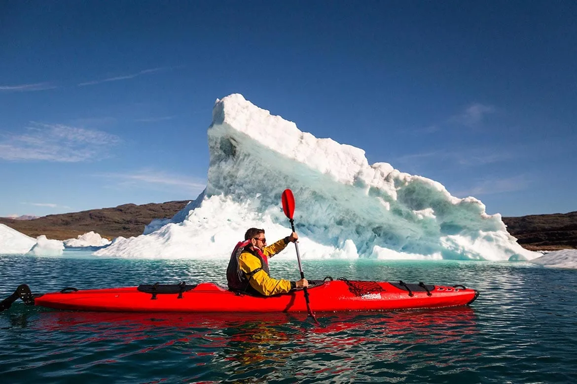 iceberg kayaking