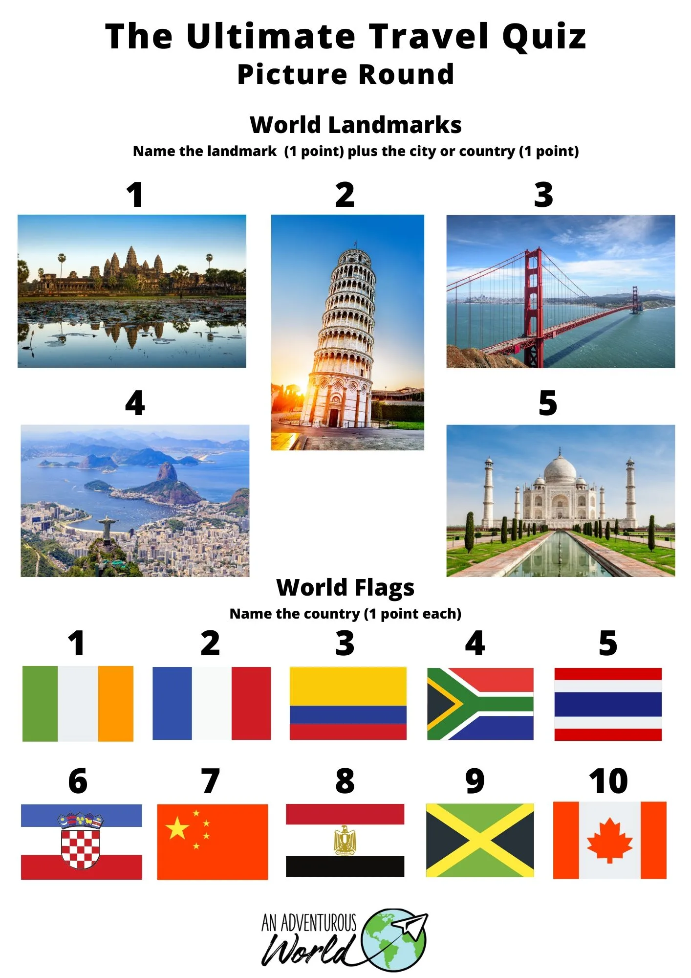 50+ AMAZING Travel Quiz Questions and Answers (2023 Quiz)