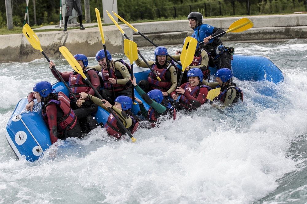 white water rafting london