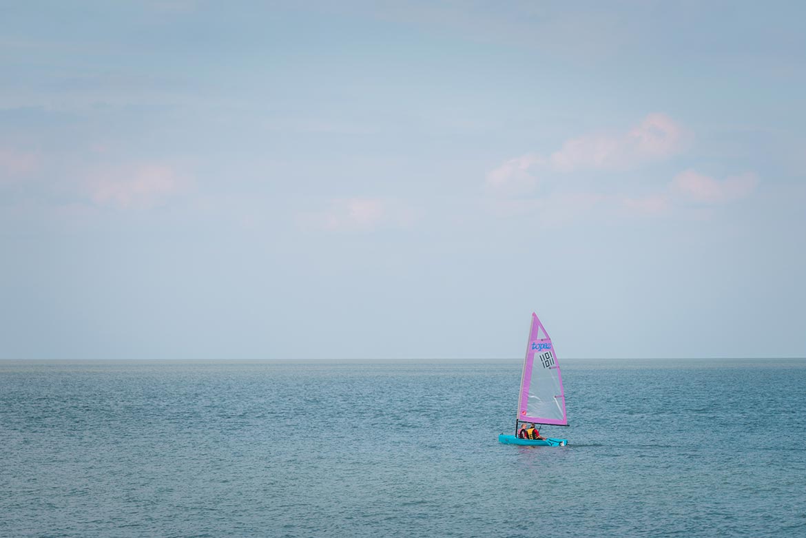 sailing in whitstable