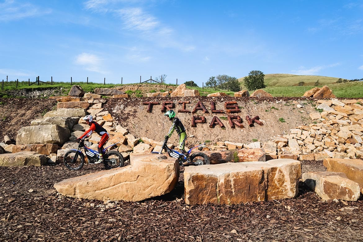 trial biking lancashire