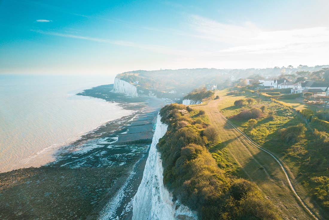 white cliffs of dover