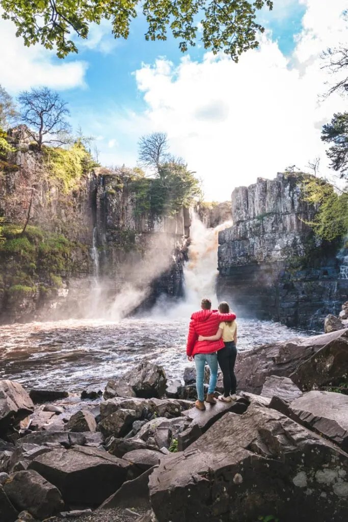 visiting high force waterfall