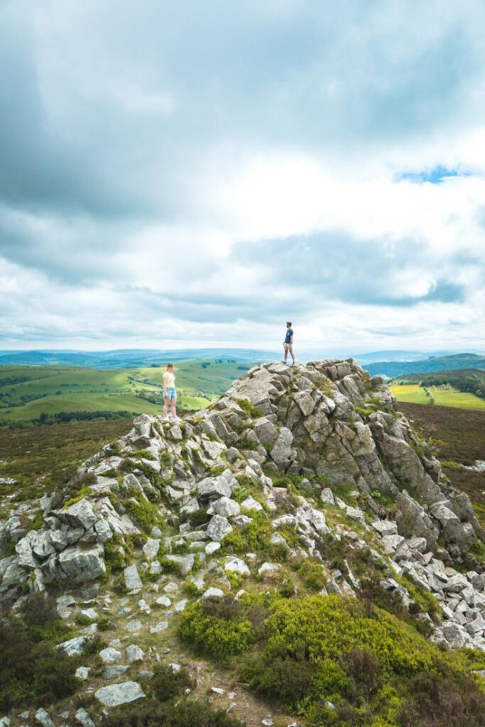 walking the stiperstones