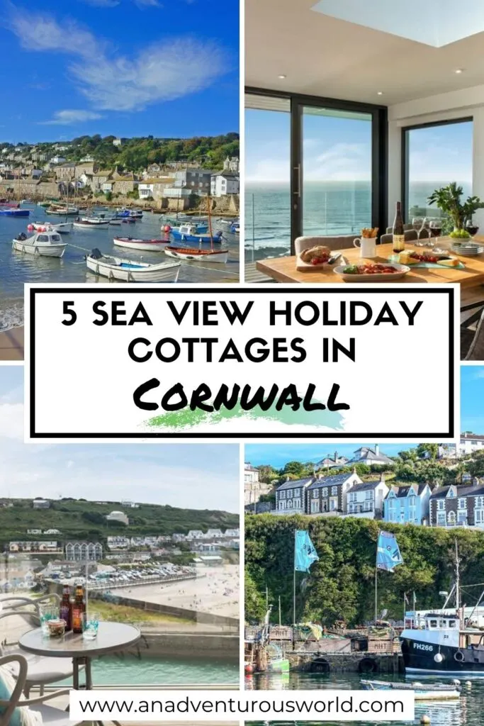 5 Sea View Holiday Cottages in Cornwall, England