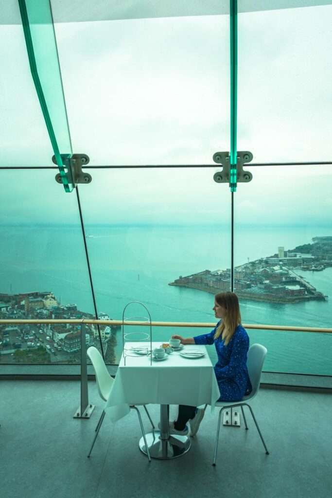 high tea spinnaker tower