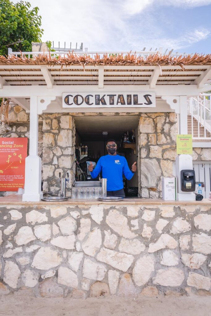 beach bar antigua