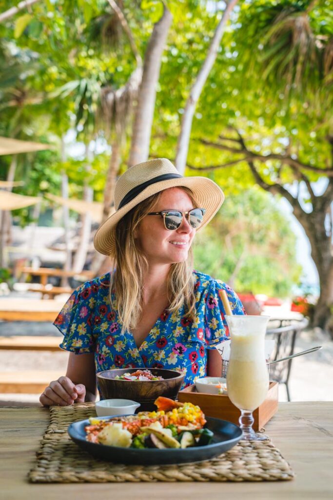 food at amilla fushi
