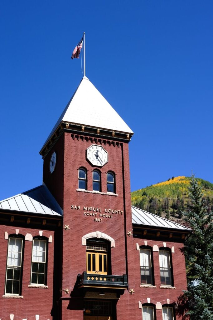 historic district telluride