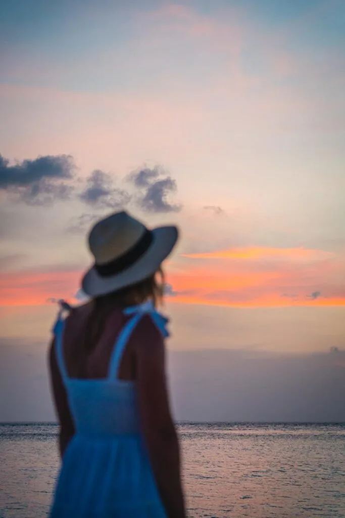 sunset maldives