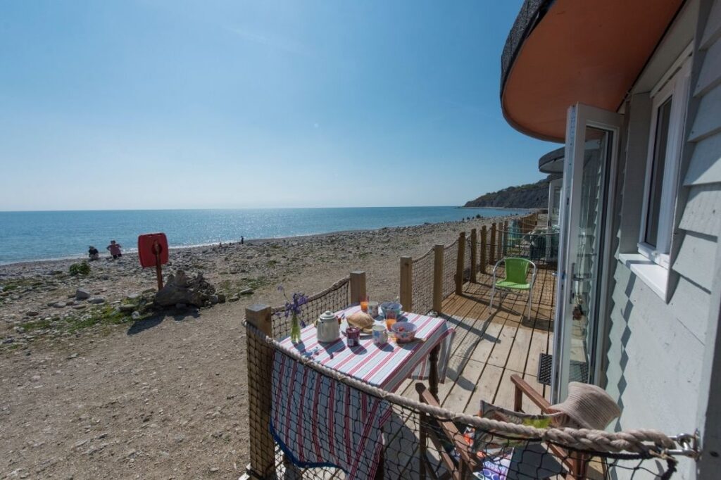 beach hut devon