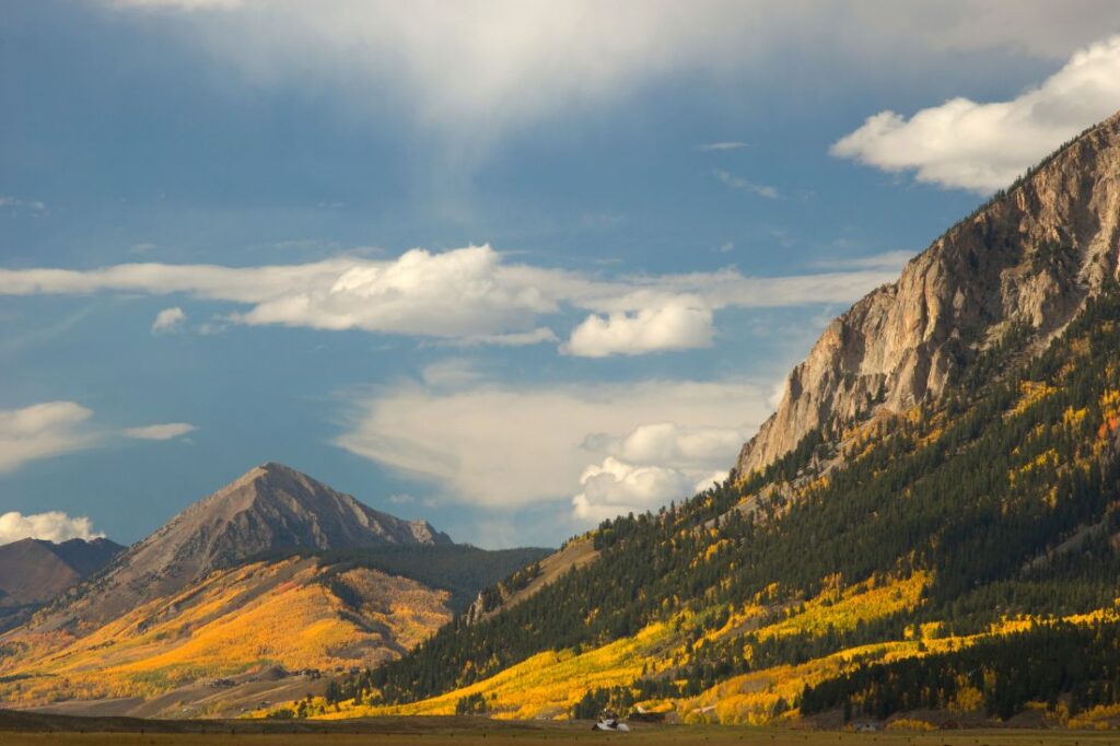 crested butte in summer