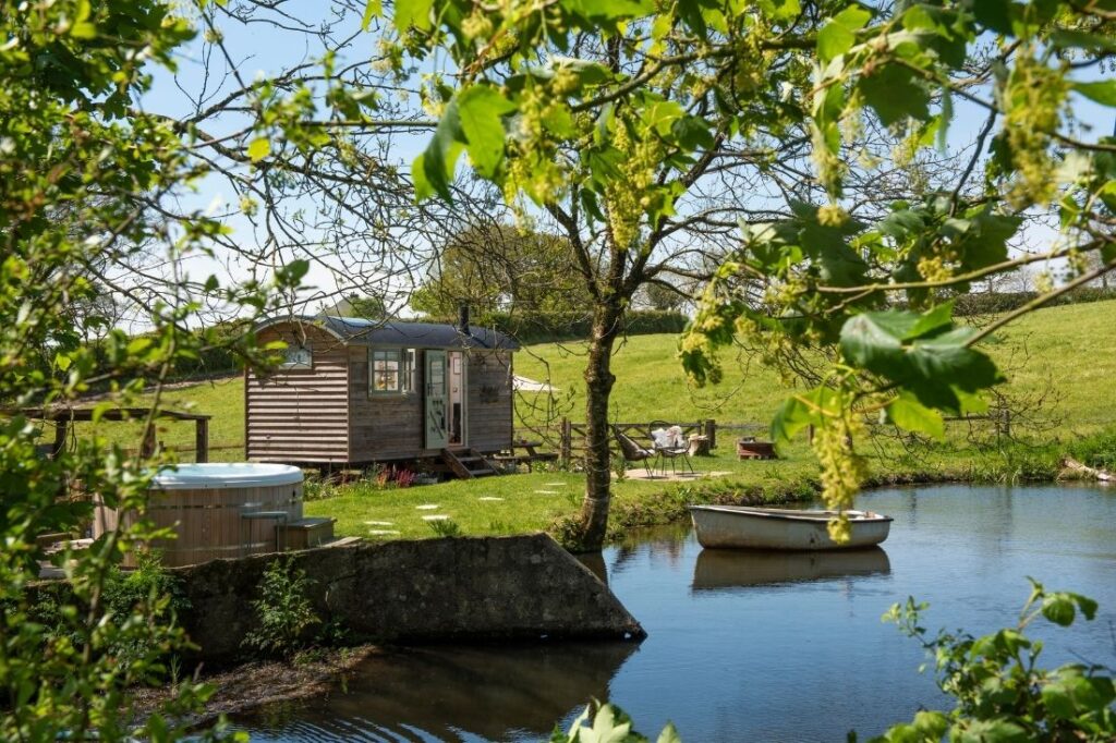 glamping in devon