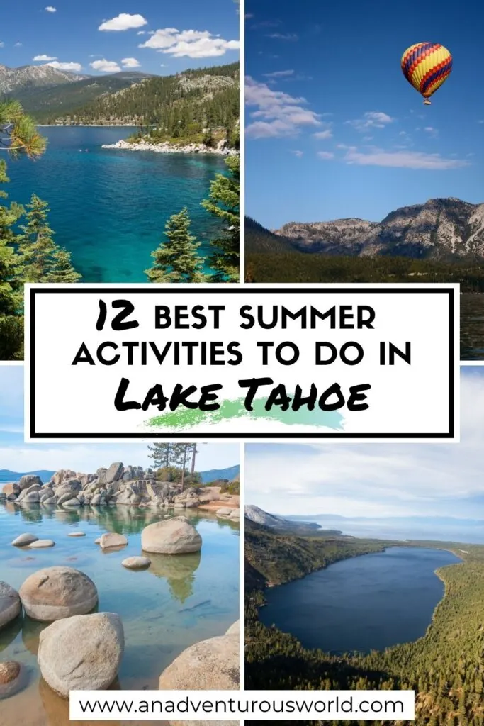 12+ BEST Things to do in Lake Tahoe in Summer