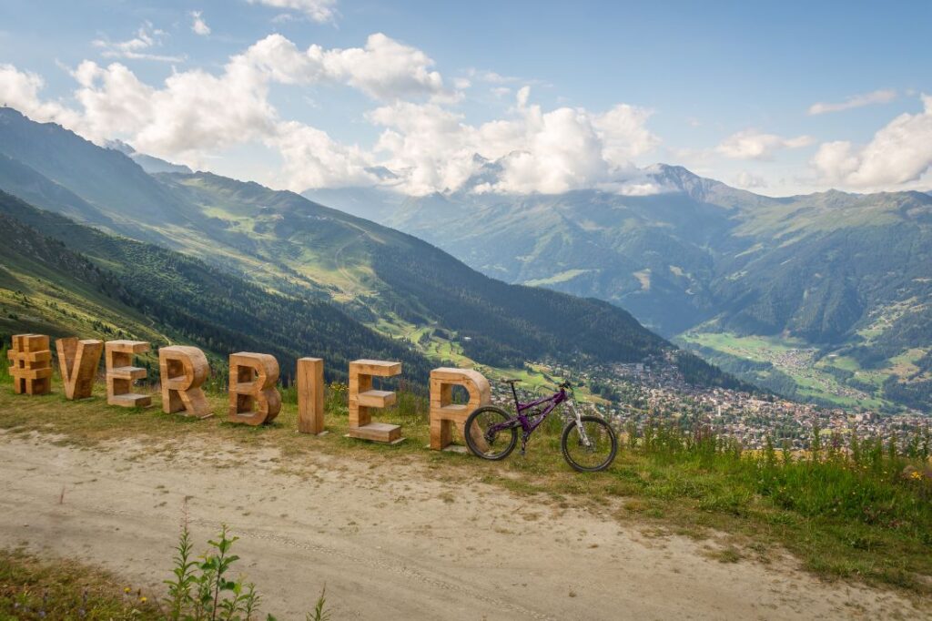 mountain biking verbier