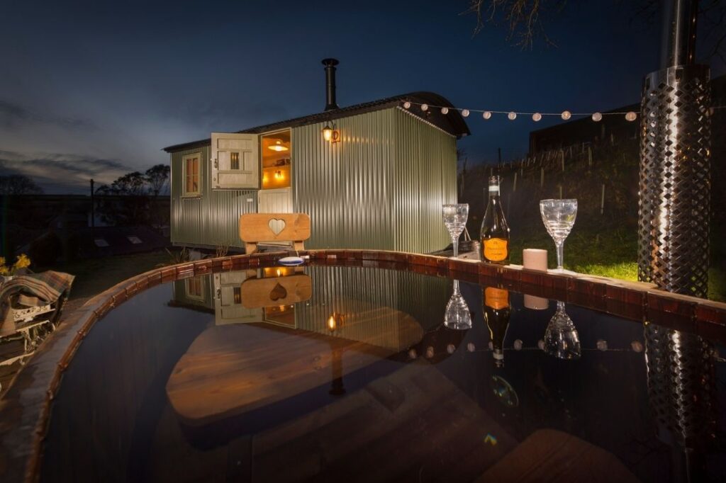 shepherds huts devon