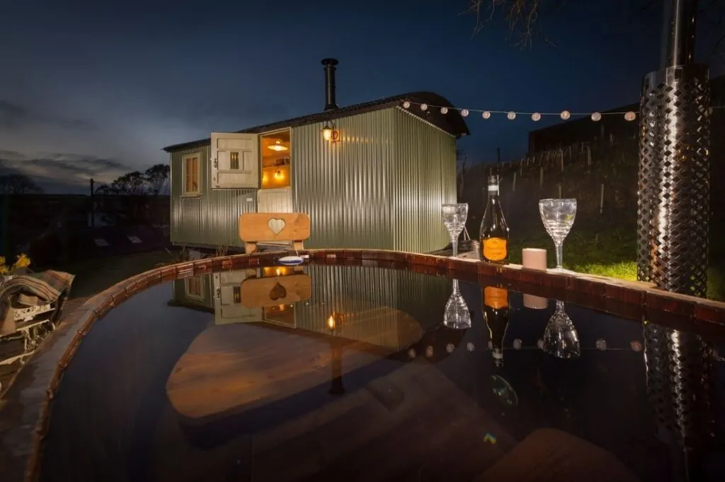 shepherds huts devon