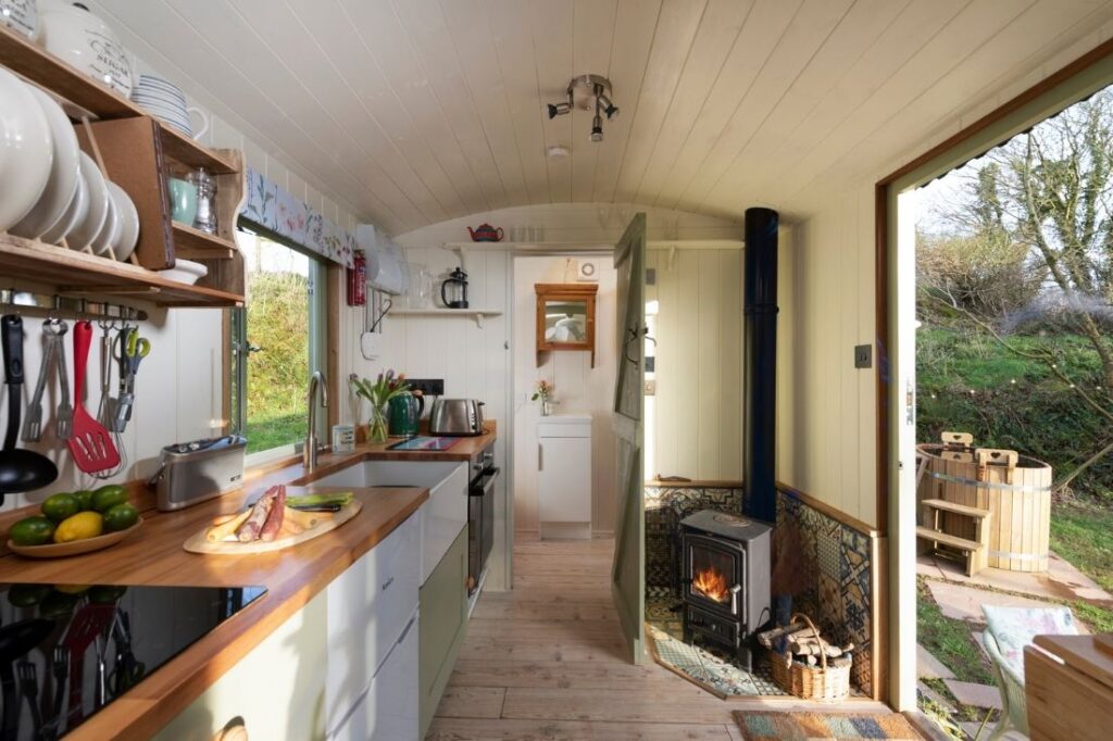 unique glamping devon