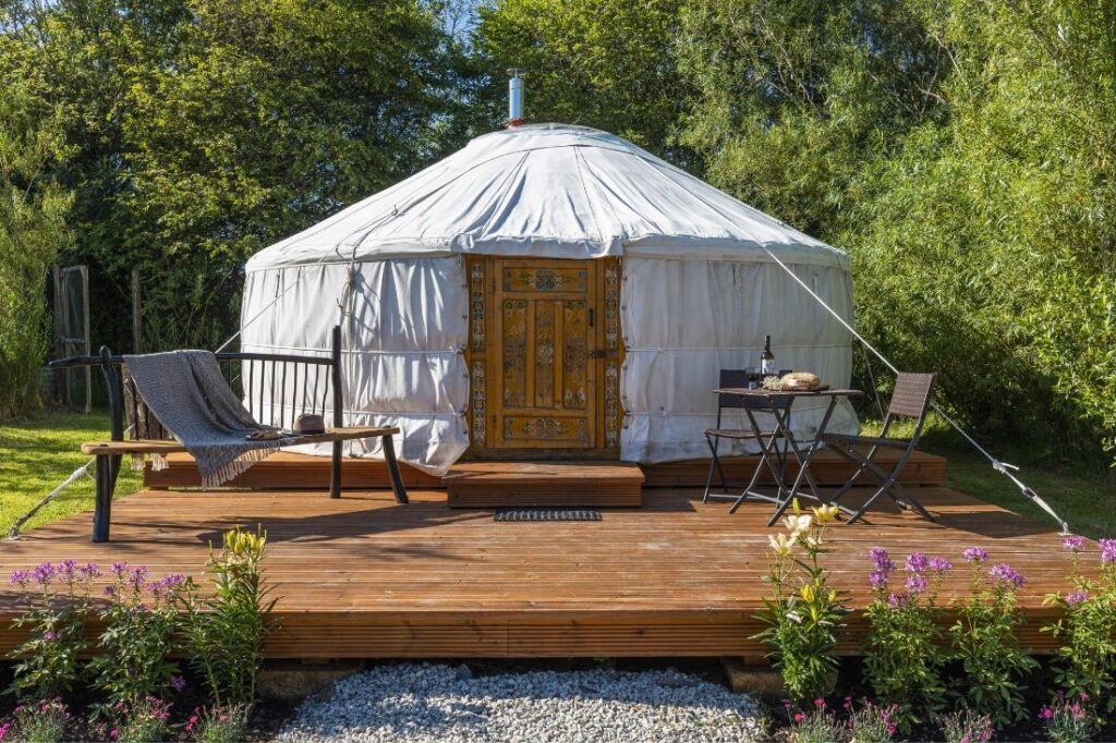 yurts in devon