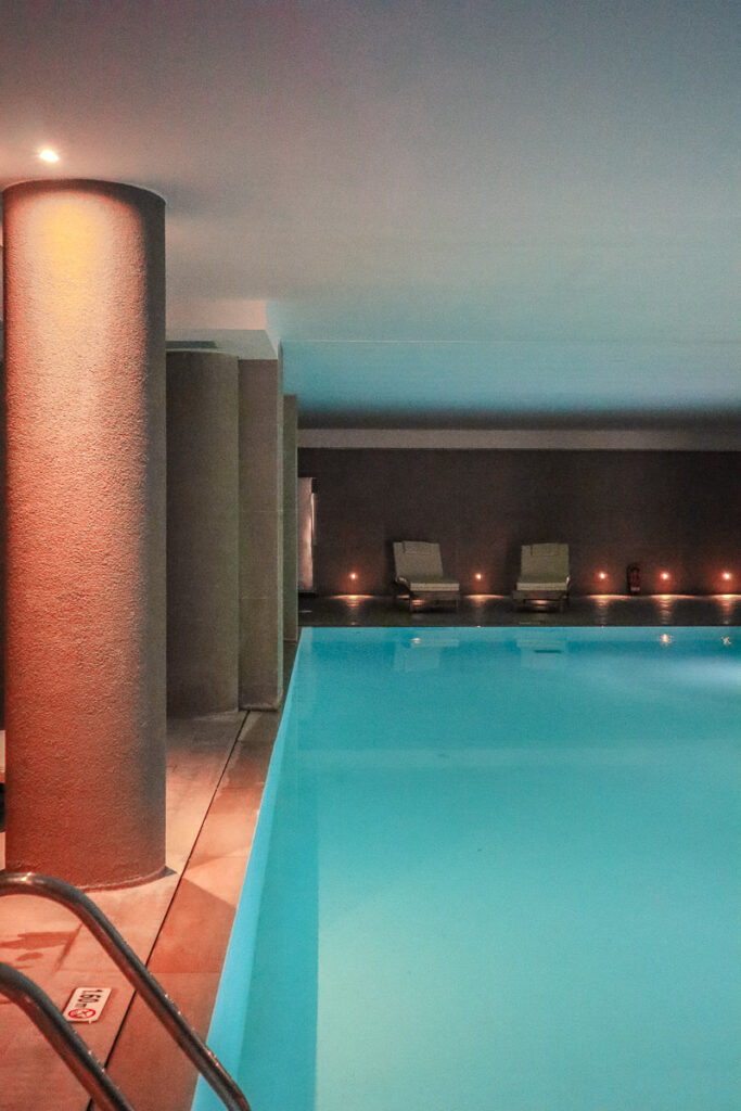 swimming pool at the spa