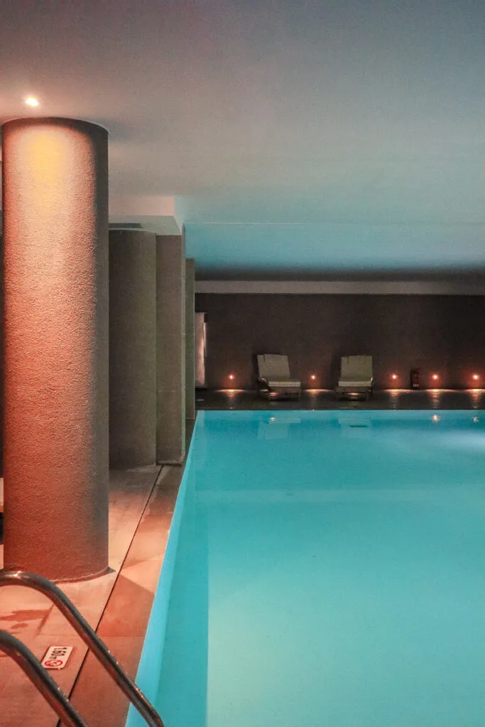 swimming pool at the spa