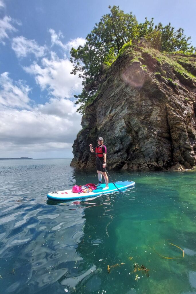 paddleboarding in cornwall