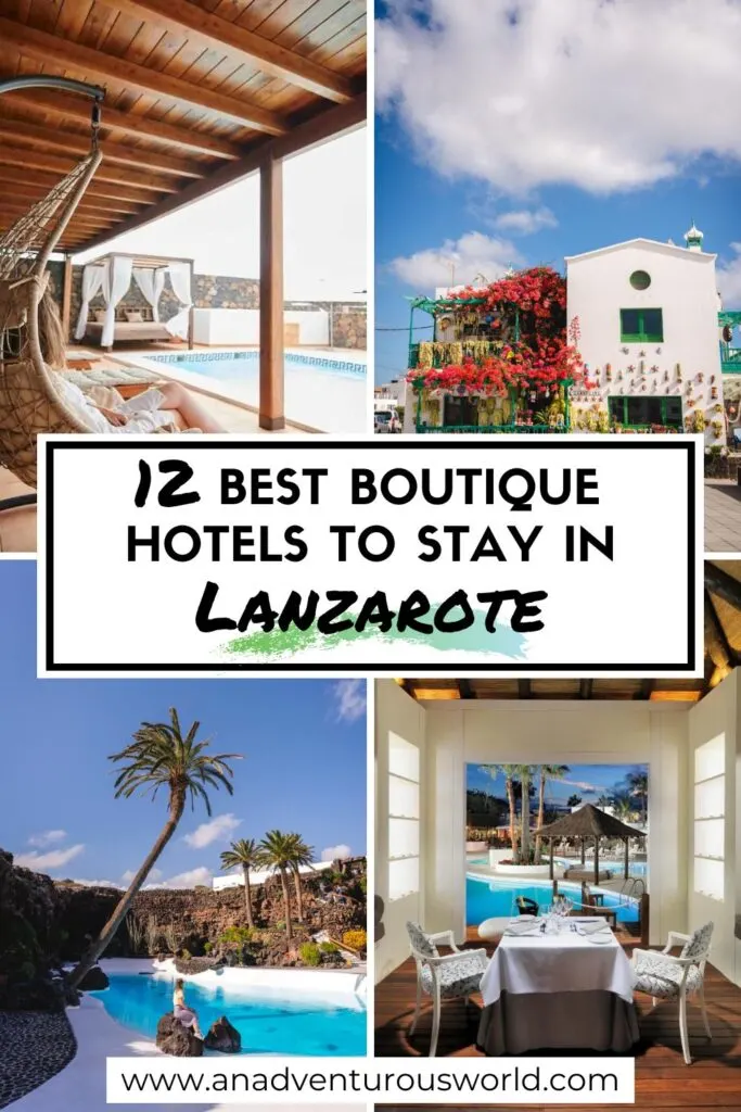12 BEST Boutique Hotels in Lanzarote