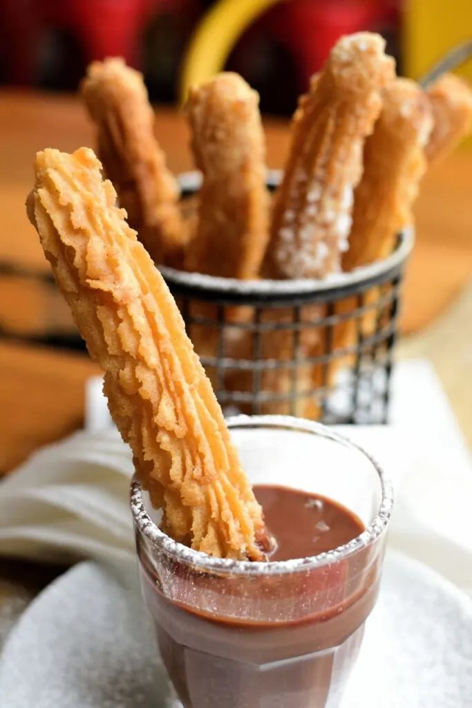 churros in winter