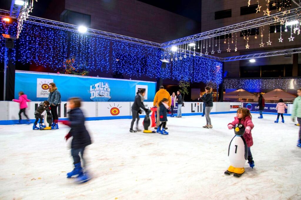 ice skating