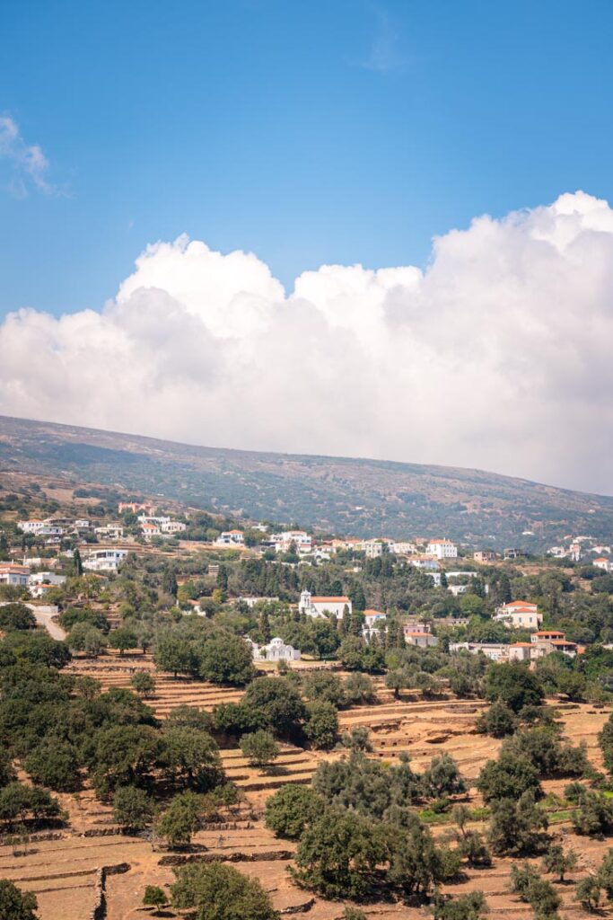 picturesque villages andros