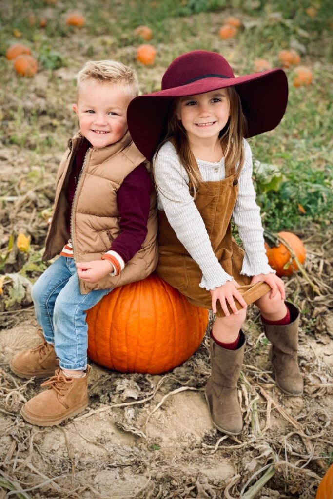 pumpkin picking