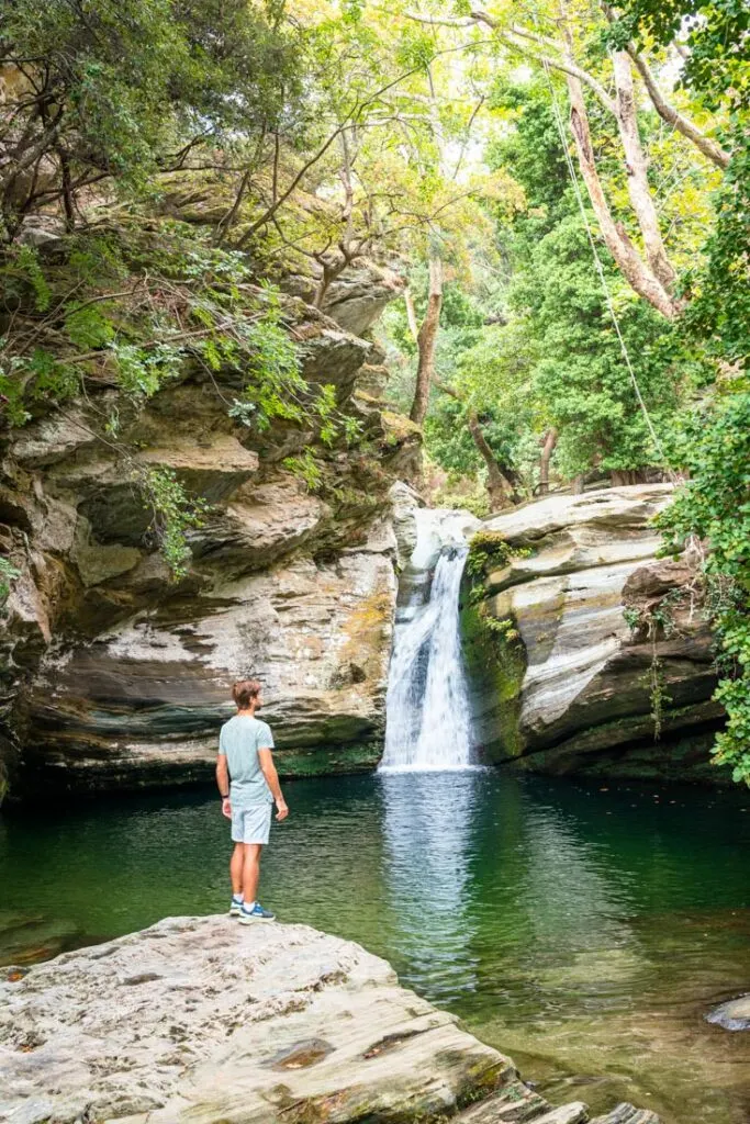 river trekking andros